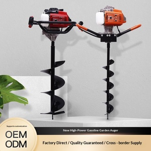 Tarière thermique portable OEM 52 cm³ 2 temps pour l'installation de clôtures agricoles et le forage de trous au sol - Product Image 6