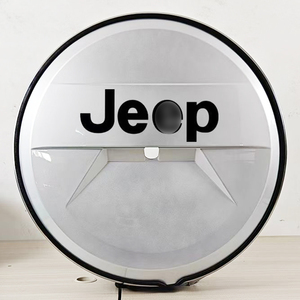Couverture de <span class=keywords><strong>pneu</strong></span> de secours en ABS durable de haute qualité avec lumières LED pour la décoration et la protection des pneus de voiture <span class=keywords><strong>JEEP</strong></span> <span class=keywords><strong>Wrangler</strong></span> JL JK - Product Image 3