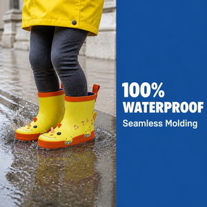 Bottes <span class=keywords><strong>de</strong></span> <span class=keywords><strong>pluie</strong></span> en caoutchouc 3D <span class=keywords><strong>dinosaure</strong></span> unisexe pour tout-petits, doublure douce, imperméables, antidérapantes, légères pour les jours <span class=keywords><strong>de</strong></span> <span class=keywords><strong>pluie</strong></span> - Product Image 1