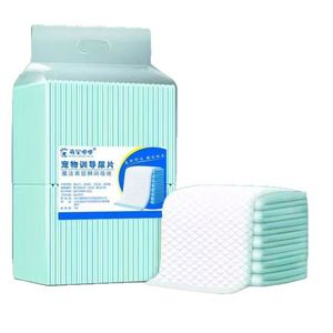 Vente en gros de tapis absorbants jetables pour chiens et chats, épaissis, absorbants, imperméables à l'urine, en film PP non tissé et en pâte de cellulose, diverses tailles d'emballage - Product Image 5