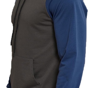 Sudaderas con Capucha de Algodón Personalizadas para Hombre, con Bolsillo, Manga Larga Raglán, Transpirables, Resistentes al Viento, Corte Regular, para Otoño y Verano - Product Image 5