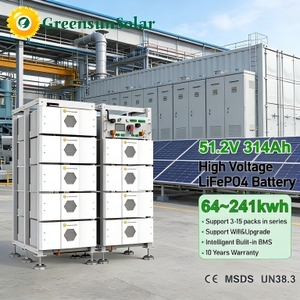 Sistem Baterai LiFePO4 Greensun GHR-314 HV 314Ah Rak Penyimpanan Energi untuk Solar + Penyimpanan - Product Image 1