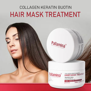 कार्बनिक केराटिन पोषण के लिए गहरी मरम्मत हेयर मास्क आर्गन तेल कोलेजन 500 एमएल क्रीम सभी प्रकार के बाल-मरम्मत को रोकता है - Product Image 2