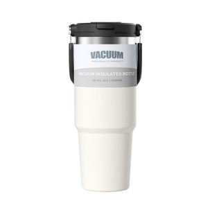 Vaso de Viaje Aislado de Acero Inoxidable 304 de Gran Capacidad (1200 ml) con Asa Práctica y Aislamiento al Vacío para el Regreso a Clases - Product Image 5