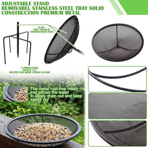 Mangeoire et abreuvoir pour oiseaux en métal, vente en gros, très demandés - Product Image 3