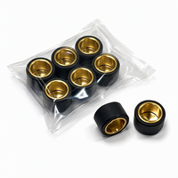 Set Pulley Variator Sepeda Motor Tembaga PA46 Kustom Baru 26*15mm 18g 8 PCS. untuk Retrofit/Upgrade C400