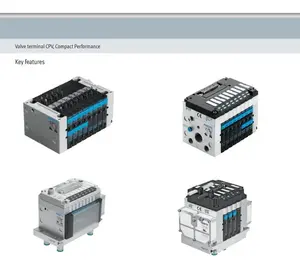 Festo 'S 196890 CPE14-M1bh-3GLS-QS-8 <span class=keywords><strong>3</strong></span>/<span class=keywords><strong>2</strong></span>-Way Mid-Position Klep - Product Image 5