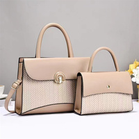 Ensemble 3 Pièces de Sacs à Main et Portefeuille en Cuir PU pour Femmes Designer 2025, Bandoulière avec Fermeture Éclair en Nylon