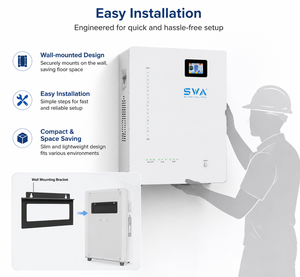 Sistema de Batería Solar <span class=keywords><strong>SWA</strong></span> ENERGY de 10 kWh, 10 kW Premium, Híbrido, <span class=keywords><strong>8500</strong></span> Ciclos, Certificado IEC62619, LiFePO4 - Product Image 2