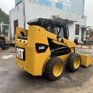 รถตักล้อยาง CAT รุ่น 246C มือสอง พร้อมชิ้นส่วนสำคัญ (เครื่องยนต์ มอเตอร์ แบริ่ง เกียร์บ็อกซ์) รับน้ำหนักได้ 1 ตัน กำลัง 75 แรงม้า ผ่านการทดสอบและตรวจสอบแล้ว - Product Image 1