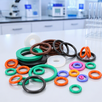 Joint torique personnalisé en NBR, FKM, silicone de haute qualité, résistant aux hautes températures et à l'huile, pour l'étanchéité dynamique et statique