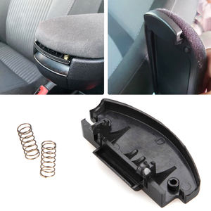 Cache-clé de voiture en plastique noir pour VW Mk4, couvercle de l'accoudoir de la console centrale, réparation du loquet - Product Image 5