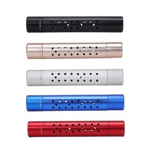 Klip penyegar udara mobil logam padat, Aroma Lemon Cologne logam tahan lama Diffuser Aroma mobil klip parfum udara segar - Product Image 2