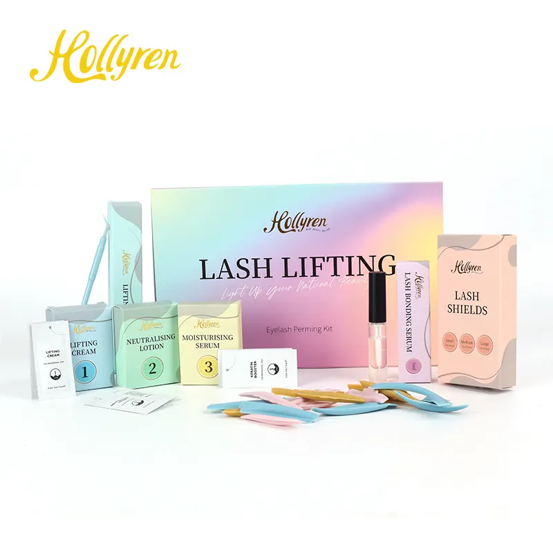 OEM Hollyren Professional Eyelash Perm Kit Set Eyelash Lift Lash Lift Set Tool lash lift kit