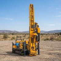 Foreuse hydraulique sur chenilles pour carottage diamanté, portée 1000m, pour l'exploration minière