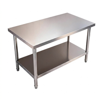 Table d'emballage personnalisable à 2-3 niveaux en acier inoxydable, station d'expédition robuste pour entrepôt, idéale pour la logistique des entreprises e-commerce