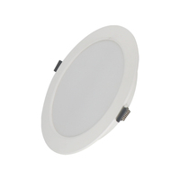Wiscooon – lustre à panneau rond, Spot de lampe de plafond pour l'éclairage de la maison, lumière Led en plastique, moderne, bon marché, intérieur mince PC 80 5W
