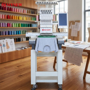 New Home & Small Business Use Computerized Embroidery <b>Machine</b> with Motor & Engine Multi-Function Automatic Easy Operate - Product Image 1