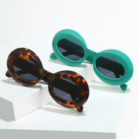 Twooo 2767 OEM UV400 Lunettes de soleil mode pour femmes à monture ronde personnalisée