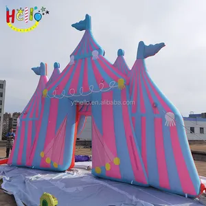 circus troupe entry decoration inflatable large circus arch door