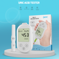 Medidor de Glucosa en Sangre Digital Portátil, Tiras Reactivas, Monitor de Glucosa en Sangre, Medidor de Glucosa para Diabéticos