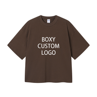 T-shirts de haute qualité, coupe ample, 100% coton, t-shirts vierges, streetwear, t-shirts personnalisés avec logo, t-shirts courts et carrés pour hommes