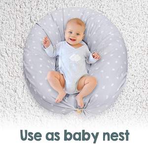 Cuscino per la gravidanza e cuscino per l'<span class=keywords><strong>allattamento</strong></span> al seno copri cuscino interno nido per il bambino, cuscino per l'<span class=keywords><strong>allattamento</strong></span>, cuscino per la maternità - Product Image 4