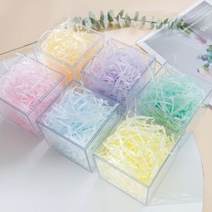 50g Raffia Paper Shreds, Gift <b>Box</b> Filler, <b>Wedding</b> Favor Packaging, Crinkle Paper for Candy, Party Decoration Supplies - Product Image 3