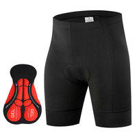 Shorts de cyclisme pour hommes adultes, rembourrés en silicone, évacuant l'humidité, séchage rapide, respirants, tissu 180g pour le cyclisme sportif