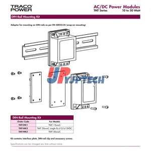 High Quality Power Module TMT30124 AC-DC Converter TRACOPOWER TMT 30124