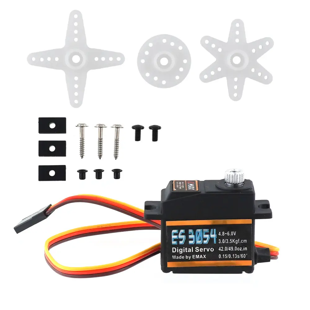 Zertifizierter hochgeschwindigkeits-digital-analog-Servo Motorantrieb stoßfest Metallgetriebe Kunststoffgetriebe Servo für RC-Ersatzteile Zubehör