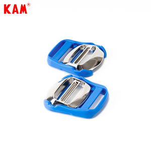Good Quality Light Blue Quick Side Release <b>Belt</b> Metal Adjustable <b>Harness</b> Metal Buckle for <b>Belt</b> - Product Image 4