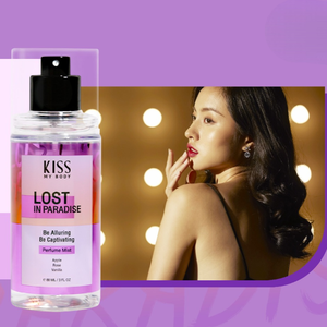 Brume parfumée Kiss My Body Lost In Paradise 88ml, parfum longue durée qui vous confère un charme irrésistible et fait battre les cœurs de tous. - Product Image 2