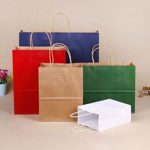 Bolsa de Papel Kraft para Envasado de Regalos para Llevar, Color Marrón, con Asas, Personalizable, Acepta Impresión Offset Biodegradable, JAHOO PACK - Product Image 6