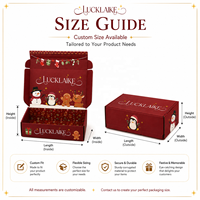 Boîte cadeau de Noël en carton personnalisée de luxe pour l'emballage de serviettes, parfums, ornements, cosmétiques, bijoux, pyjamas