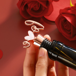 Love <b>Wine</b> Stopper Rose Gold Heart Design Bottle Seal For Valentine Wedding Gift - Product Image 3