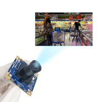 Sensor CMOS Cahaya Rendah IMX377 12MP 4K 30FPS USB2.0 Modul Kamera Fokus Tetap untuk Pemantauan Kios dengan Pencitraan Detail Tinggi