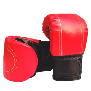 Gants de boxe en cuir unisexe pour homme et adulte, 1 paire, gants unisexe d'entraînement de boxe, gants de protection sportive