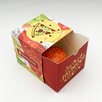 Caja de Embalaje para Comida para Llevar de Restaurante, Personalizada con Logotipo y Diseño Impreso, para Papas Fritas, Hamburguesas, Pollo Frito