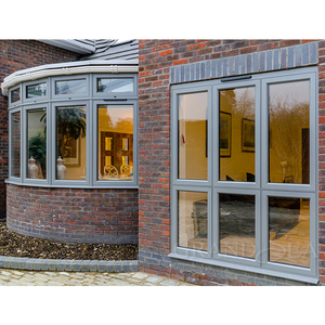<span class=keywords><strong>Baie</strong></span> vitrée et nœud en aluminium, style campagnard avec verre bas pour le balcon - Product Image 4