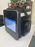 Pantalla de mochila LCD de 18,5 pulgadas, reproductor de publicidad Android, cartelera para caminar humano al aire libre para llevar, entrega para llevar
