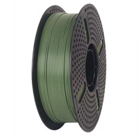 Filament PLA YAFONA 1KG 1,75 mm pour imprimantes 3D, plastique PLA importé, température d'impression 200°C, modèle vert olive