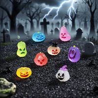 Accessoires de décoration DIY citrouille phosphorescente pour Halloween, ornements de table micro-paysagers
