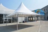 Çin şapka Pagoda Marquee çadır 5m X 10m