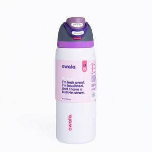 Vaso Térmico Owala Personalizado de Fábrica, Botella de Agua Térmica de Acero Inoxidable con Asa para Exteriores, Venta al por Mayor Glowing Ghost - Product Image 2