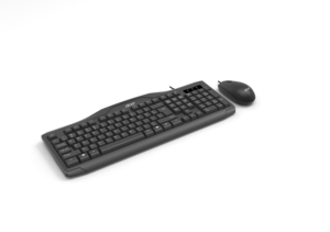 Acer OAK930 Ensemble clavier et souris de bureau filaire étanche 3 touches 1600 DPI Équipement <span class=keywords><strong>d</strong></span>'ordinateur de bureau/portable - Product Image 3