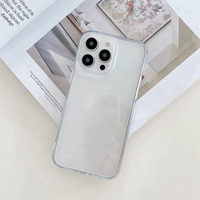 Bonbons Coloré Simple Transparent Téléphone étui pour iphone 11 12 13 14 15 16 XS Pro Max Plus Mini Antichoc Couverture Arrière