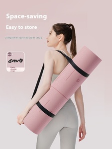 Tappetino Yoga in TPE Ammortizzante, Silenzioso, Antiscivolo per Uso Domestico, Ispessito per Sport, Danza e Fitness - Product Image 6