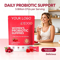 Gummies Probiotiques Féminines les Plus Vendues en Gros par l'Usine OEM – Compléments Alimentaires à Base de Plantes pour Adultes, Soutien Immunitaire
