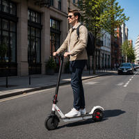 Trottinette électrique S5-3B 36V 10.4Ah à batterie lithium, en alliage d'aluminium, 350W, vitesse jusqu'à 30km/h, compatible APP, charge maximale 150kg, vente en gros directe usine